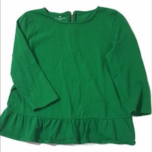 Talbots Green Top Size Petite Mp